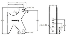 画像をギャラリービューアに読み込む, Ridetech Parallel 4 Link Axle Bracket