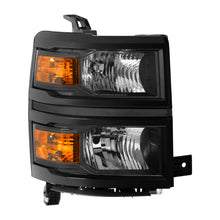 画像をギャラリービューアに読み込む, xTune Chevy Silverado 14-15 Non-HD Passenger Side Headlight Black - OEM Right HD-JH-CS14-OEBK-R