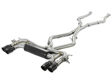 画像をギャラリービューアに読み込む, aFe MACH Force-Xp 3.5in. 304 SS C/B Exhaust System 15-18 BMW X5 M (F85) V8-4.4L (tt) - Black Tip