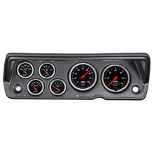 画像をギャラリービューアに読み込む, Autometer Designer Black 70-76 Duster/Demon/Dart Dash Kit 6pc Tach / MPH / Fuel / Oil / WTMP / Volt