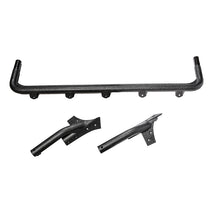 画像をギャラリービューアに読み込む, Rugged Ridge 07-18 Jeep Wrangler JK Textured Black Windshield Mount Light Bar