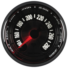 画像をギャラリービューアに読み込む, Autometer American Muscle 2-1/16in Full Sweep Electric Digital Stepper 140-280 Deg F Oil Temp Gauge