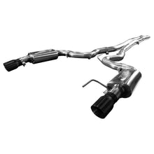 画像をギャラリービューアに読み込む, Kooks 15+ Mustang 5.0L 4V Convertible 3in Cat-Back w/ X-Pipe 4in Slash Cut Black Tips Exhaust