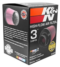 画像をギャラリービューアに読み込む, K&amp;N Universal Rubber Filter - Round Tapered 6in Base OD x 3in Flange ID x 6in H