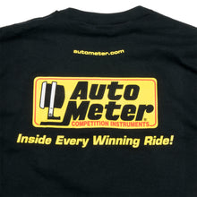 画像をギャラリービューアに読み込む, Autometer Black Competition Instruments T-Shirt - Large