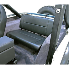 画像をギャラリービューアに読み込む, Rugged Ridge Fixed Rear Seat Black 55-95 Jeep CJ / Jeep Wrangler
