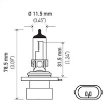 画像をギャラリービューアに読み込む, Hella Bulb 9006Xs 12V 55W Xen Pure Ylw Xy (2)