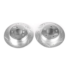 画像をギャラリービューアに読み込む, Power Stop 89-95 BMW 525i Rear Evolution Drilled &amp; Slotted Rotors - Pair