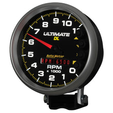 画像をギャラリービューアに読み込む, Autometer 5 inch Ultimate DL Playback Tachometer 11000 RPM - Black