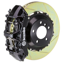 画像をギャラリービューアに読み込む, Brembo 07-17 LS460/LS460L/LS600h L Front GT BBK 6 Piston Cast 380x32 2pc Rotor Slotted Type1 -Black