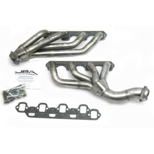 画像をギャラリービューアに読み込む, JBA 65-73 Ford Mustang 351W SBF w/T-5/Cable Clutch 1-5/8in Primary Raw 409SS Mid Length Header