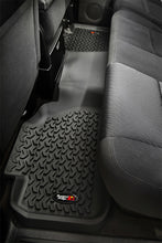 画像をギャラリービューアに読み込む, Rugged Ridge Floor Liner Rear Black 2007-2013 Chevrolet / GMC Silverado / Sierra 1500 Extended Cab