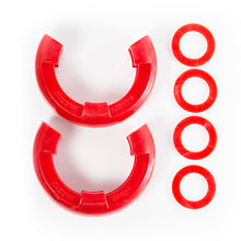 画像をギャラリービューアに読み込む, Rugged Ridge Red 7/8in D-Ring Isolator Kit