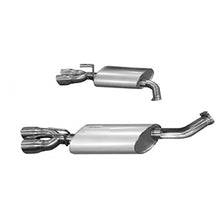 画像をギャラリービューアに読み込む, Kooks 14 Chevy SS LS3 6.2L OEM 3in Axleback Exhaust. w/and Quad 3in Slash Cut Pol Tips