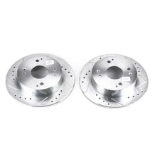 画像をギャラリービューアに読み込む, Power Stop 1997 Acura CL Rear Evolution Drilled &amp; Slotted Rotors - Pair