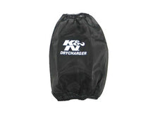 画像をギャラリービューアに読み込む, K&amp;N Black Drycharger Round Tapered Custom Air Filter Wrap