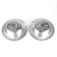 画像をギャラリービューアに読み込む, Power Stop 00-06 BMW X5 Rear Evolution Drilled &amp; Slotted Rotors - Pair