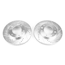 画像をギャラリービューアに読み込む, Power Stop 07-08 Hyundai Entourage Front Evolution Drilled &amp; Slotted Rotors - Pair