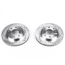画像をギャラリービューアに読み込む, Power Stop 91-93 Eagle GTX Front Evolution Drilled &amp; Slotted Rotors - Pair