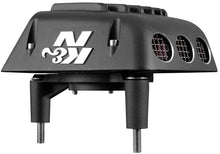 画像をギャラリービューアに読み込む, K&amp;N Street Metal Intake System for 01-16 Harley-Davidson Softail/Dyna - Shaker Black