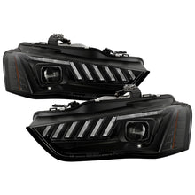 画像をギャラリービューアに読み込む, Spyder 13-16 Audi A4/S4 HID Model Only High-Power LED Headlights - Black PRO-YD-AA413HIDAP-BK