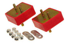 画像をギャラリービューアに読み込む, Prothane 67-92 Jeep V8 Motor Mounts - Red
