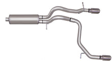 画像をギャラリービューアに読み込む, Gibson 08-10 Hummer H3 Alpha 5.3L 2.5in Cat-Back Dual Split Exhaust - Stainless