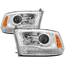 画像をギャラリービューアに読み込む, xTune Dodge Ram 13-17 ( w/ Factory Projector LED) OEM Style Headlight - Chrome HD-JH-DR13-OE-C