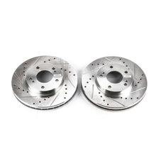 画像をギャラリービューアに読み込む, Power Stop 89-96 Nissan 300ZX Front Evolution Drilled &amp; Slotted Rotors - Pair