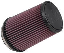画像をギャラリービューアに読み込む, K&amp;N Filter Universal Rubber Filter 4 inch Flange 5 3/8 inch Base 4 3/8 inch Top 7 inch Height