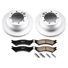 画像をギャラリービューアに読み込む, Power Stop 03-05 Ford E-350 Club Wagon Rear Z17 Evolution Geomet Coated Brake Kit