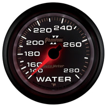 画像をギャラリービューアに読み込む, Autometer Phantom II 2-5/8in 140-280 Degree F Mechanical Water Gauge