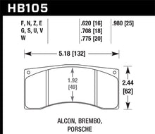画像をギャラリービューアに読み込む, Hawk Alcon B Caliber Performance Ceramic Street Brake Pads