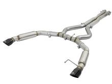 画像をギャラリービューアに読み込む, aFe MACHForce XP 3in 304 SS Sport Tone Cat-Back w/ Black Tips 15-17 Ford Mustang V6-3.7L/V8-5.0L
