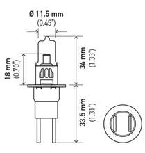 画像をギャラリービューアに読み込む, Hella Bulb H3C 12V 80W Xen Wht Xb (2)