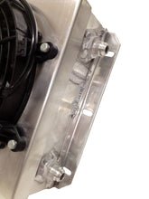 画像をギャラリービューアに読み込む, CSF Dual Fluid Bar &amp; Plate HD Oil Cooler w/9in SPAL Fan (1/3 &amp; 2/3 Partition) - 13.8in L x 10in H