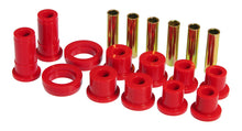 画像をギャラリービューアに読み込む, Prothane 91-94 Ford Explorer 2/4wd Rear Spring &amp; Shackle Bushings - Red