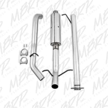 画像をギャラリービューアに読み込む, MBRP 2007-2008 Chev/GMC 1500 CC EC 6ft6in bed 4.8/5.3L 3in Cat Back Single Side AL P Series Exhaust