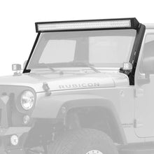 画像をギャラリービューアに読み込む, Go Rhino 07-18 Jeep Wrangler JK WLF Windshield Light Mount Frame - 50in Light Bar
