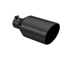 画像をギャラリービューアに読み込む, MBRP Universal Tip 8in O.D. Rolled End 4in inlet 18in length Black