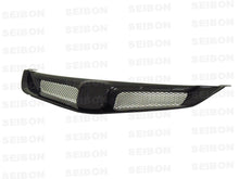 画像をギャラリービューアに読み込む, Seibon 06-10 Honda Civic 4Dr JDM / Acura CSX MG-Style Carbon Fiber Grill