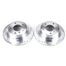 画像をギャラリービューアに読み込む, Power Stop 95-99 BMW 318ti Rear Evolution Drilled &amp; Slotted Rotors - Pair