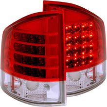 画像をギャラリービューアに読み込む, ANZO 1995-2005 Chevrolet S-10 LED Taillights Red/Clear