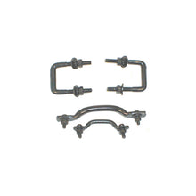 画像をギャラリービューアに読み込む, Rugged Ridge Windshield Tie Down Kit Black 55-95 Jeep CJ / Jeep Wrangler