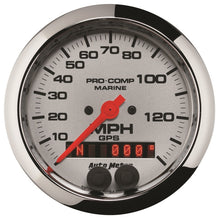 画像をギャラリービューアに読み込む, Autometer Marine Chrome 3-3/8in 140MPH GPS Speedometer Gauge