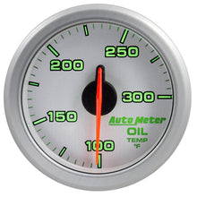 画像をギャラリービューアに読み込む, Autometer Airdrive 2-1/6in Oil Temp Gauge 100-300 Degrees F - Silver