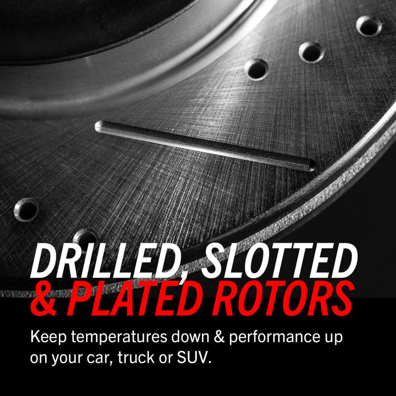 Power Stop 05-07 Ford Five Hundred Front Evolution Drilled & Slotted Rotors - Pair