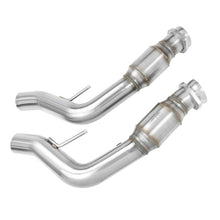 画像をギャラリービューアに読み込む, Kooks 2014+ Chevrolet SS LS3 6.2L 3in x OEM SS GREEN Catted X-Pipe