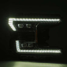 画像をギャラリービューアに読み込む, AlphaRex 18-20 Ford F-150 NOVA LED Proj Headlight Plank Style Alpha Blk w/Activ Light/Seq Signal/DRL