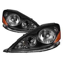 画像をギャラリービューアに読み込む, xTune Toyota Sienna Halogen Models Only 2006-2010 OEM Style Headlights - Black HD-JH-TSIE06-AM-BK